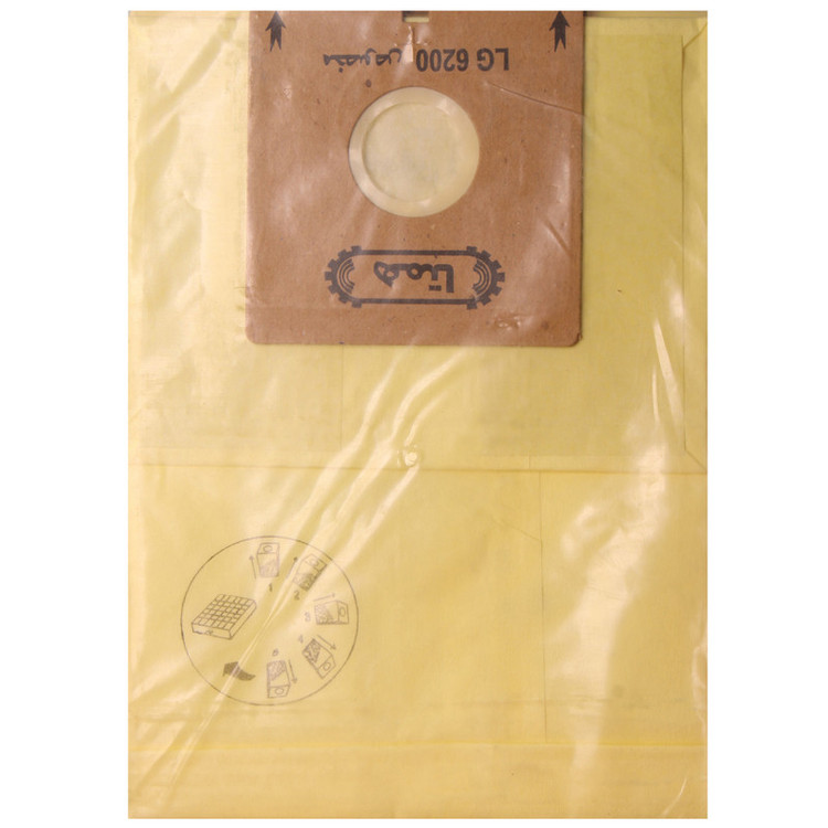 پاکت جارو برقی مدل همتا مناسب برای جارو برقی های LG 3700 در بسته 5 عددی