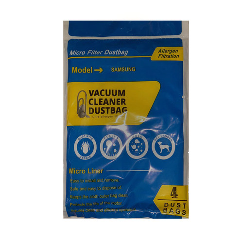 پاکت جاروبرقی مدل s4 مناسب برای جاروبرقی صنام وسامسونگ